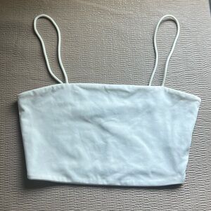SHEIN white crop top in size XS